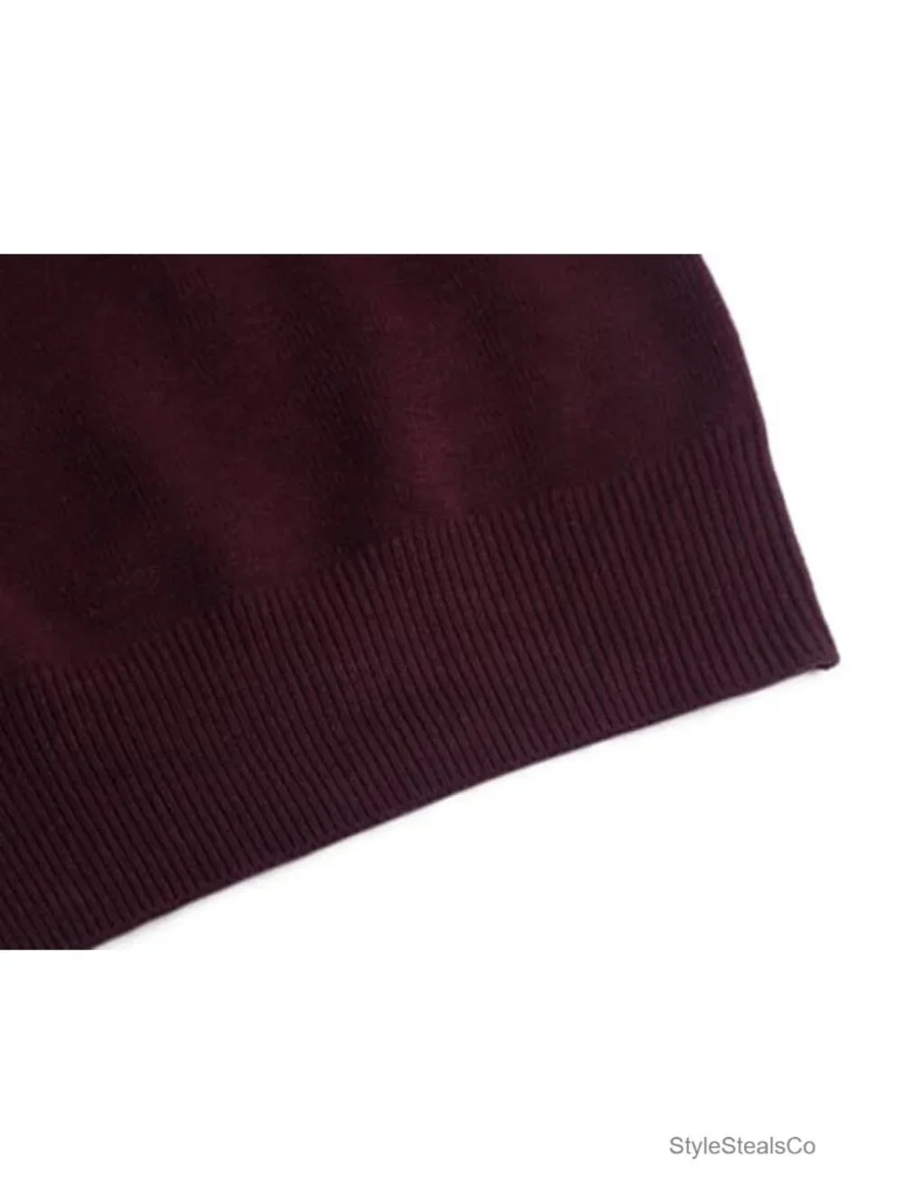 Loose Fit Sweater Skirt Set 2 Piece Knitted Mini Skirt Outfit - Picture 4 of 6